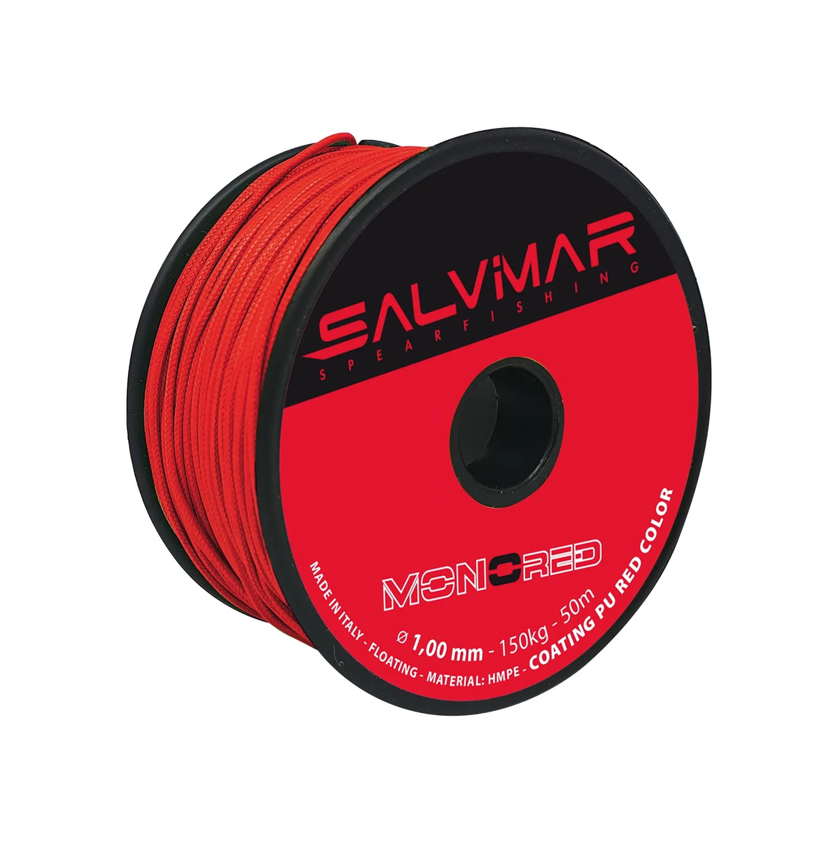 Sangle Monored SALVIMAR 1.00mm X 50m - Rouge Haute Résistance Sangle Monored SALVIMAR 1.00mm X 50m - Rouge Haute Résistance