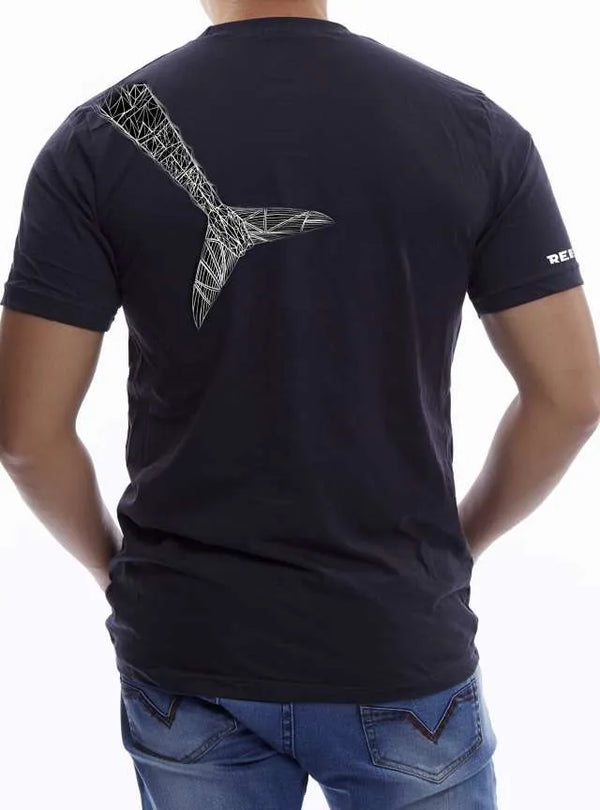 Reefrunner Navy Wahoo Tee (Ladie's & Men's)
