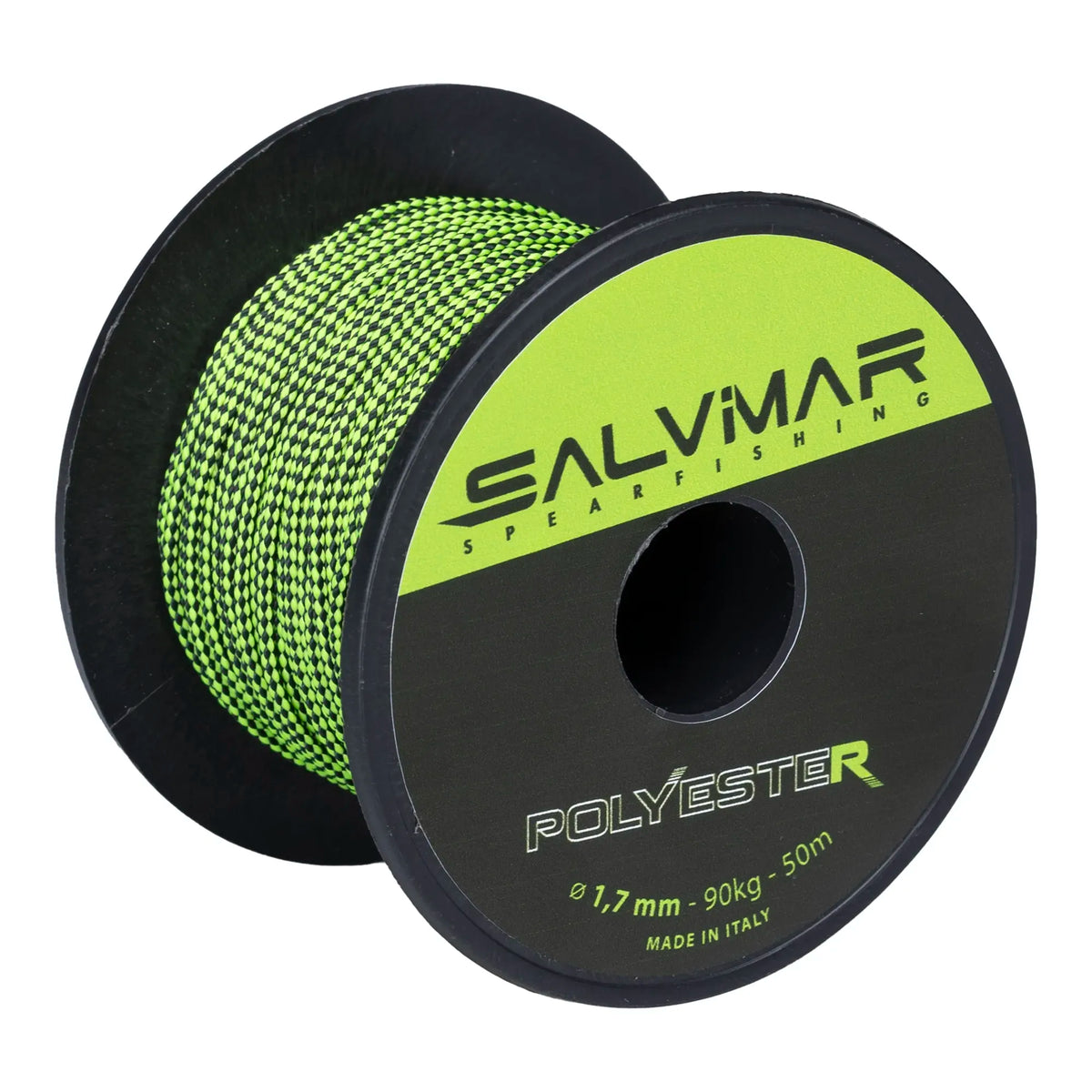 Salvimar Line Polyester Black/Green ø1.7mm, 90kg, 50mt – Maverick America