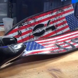 C4 S-990 Firestone Fins with USA wrapping
